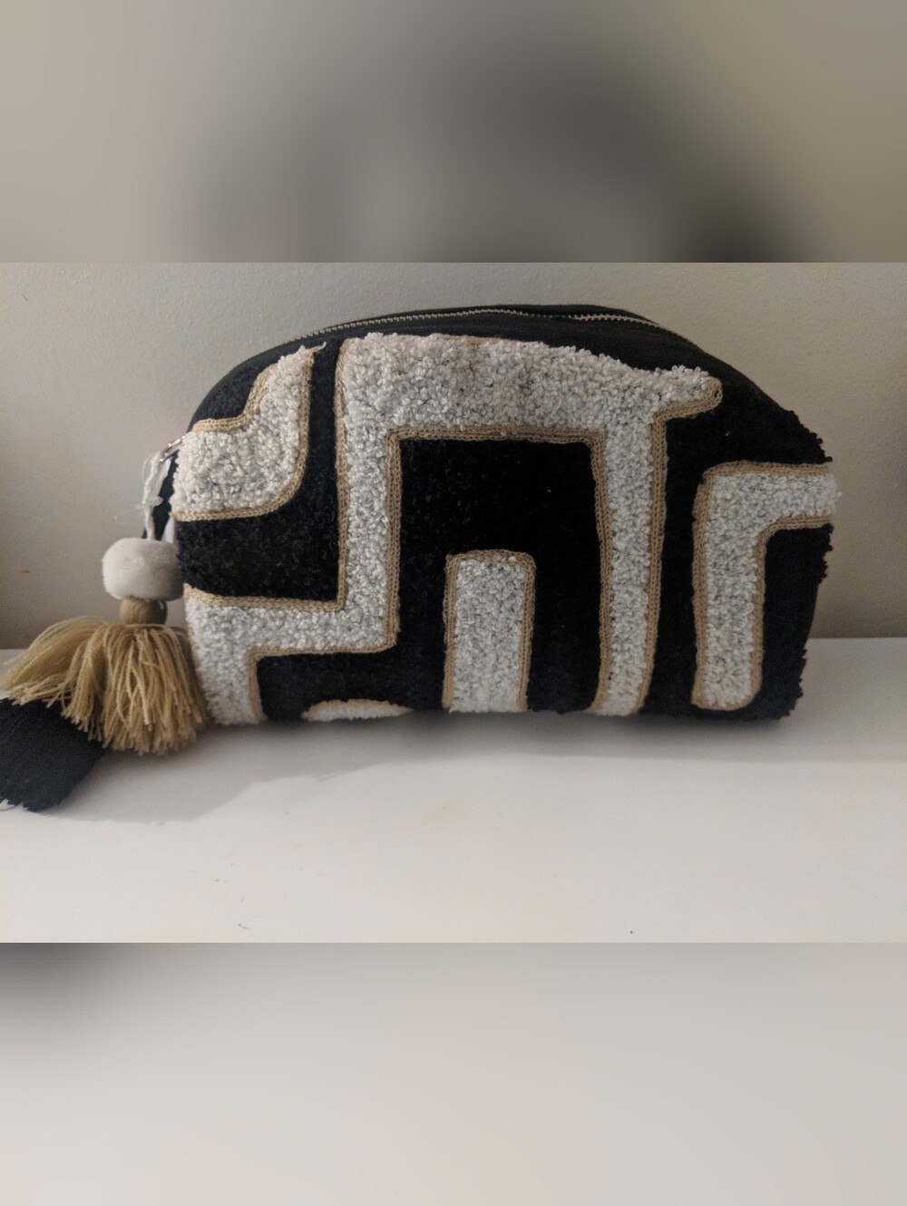 Geometric Tote Pouch
